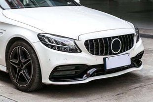 Передний бампер в сборе (AMG C63-designs 2018-2021) для Mercedes C-сlass W205