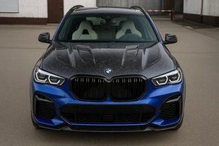 Капот из кованого карбона V3 (G06/F96) для BMW X6 G06 2019- гг