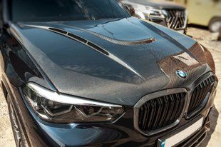 Карбоновый капот V1 (G06/F96) для BMW X6 G06 2019- гг