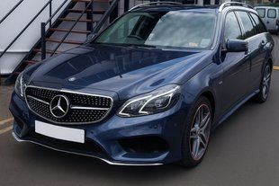 Передняя решетка Diamond Silver (для Avantgarde и AMG-Line, 2013-2016) для Mercedes E-сlass W212