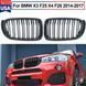 Ноздри M-Look (черный глянец) для BMW X4 F-26 2014-2018 гг