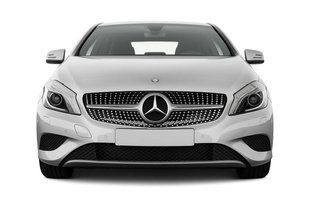 Передня решітка Diamond Silver (2012-2015) для Mercedes A-сlass W176 рр