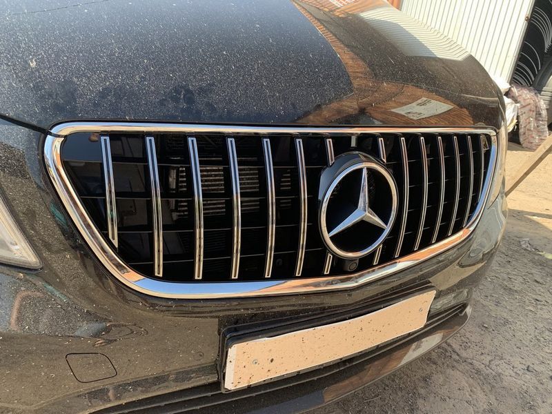 Передня решітка GT Panamericana Chrome (2014-2023 для Vito W447) для Mercedes Vito / V-class W447 2014- рр