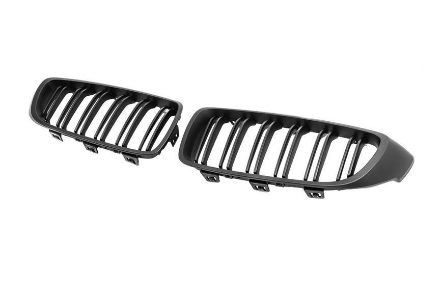 Ніздрі M-Look (для M3 F80, Чорний мат) для BMW 3 серія F-30/31/34 2012-2019 рр