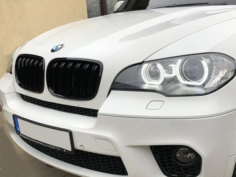 Ніздрі M-Look (чорний глянець) для BMW X5 E-70 2007-2013 рр